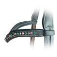 Load image into Gallery viewer, ExionPro Elegant Soft Padded Rose, Emerald, Jet Hematite Colored Crystal Browband