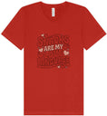 Load image into Gallery viewer, Snacks are My Love Language Unisex V-Neck Shirt