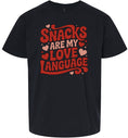 Load image into Gallery viewer, Snacks are My Love Language Children's Gildan Soft Shirt