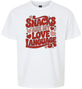Load image into Gallery viewer, Snacks are My Love Language Children's Gildan Soft Shirt