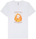 Load image into Gallery viewer, Burnt Out but Optimistic Unisex V-Neck Shirt