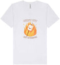 Load image into Gallery viewer, Burnt Out but Optimistic Unisex V-Neck Shirt