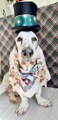 Load image into Gallery viewer, Christmas | Christmas Bandana | Flannel Bandana | Polar Bear Holiday Bandana