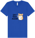Load image into Gallery viewer, Say That Again Unisex V-Neck Shirt