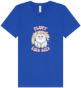 Load image into Gallery viewer, Fluff this Shit Unisex V-Neck Shirt
