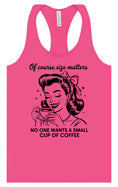 Load image into Gallery viewer, No Small Coffees Women's Racerback Tank