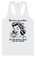 Load image into Gallery viewer, No Small Coffees Women's Racerback Tank
