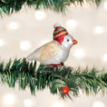 Load image into Gallery viewer, Red Hat Snowbird Ornament - Southlake Paws