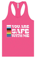 Load image into Gallery viewer, Safe With Me Women's Racerback Tank