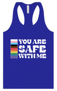 Load image into Gallery viewer, Safe With Me Women's Racerback Tank