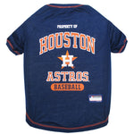 MLB Houston Astros Pet Tee Shirt