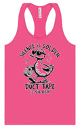 Load image into Gallery viewer, Silence Is Golden Women's Racerback Tank