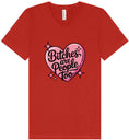 Load image into Gallery viewer, Bitches are People Too Unisex V-Neck Shirt