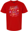 Load image into Gallery viewer, Sparkle into the New Year Children's Gildan Soft Shirt