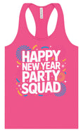 Load image into Gallery viewer, New Year Party Squad Women's Racerback Tank