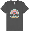 Load image into Gallery viewer, Get Attached Foster Care Unisex V-Neck Shirt