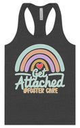 Load image into Gallery viewer, Get Attached Foster Care Women's Racerback Tank