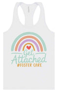 Load image into Gallery viewer, Get Attached Foster Care Women's Racerback Tank