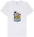 Load image into Gallery viewer, I Need Jesus and the Beach Unisex V-Neck Shirt