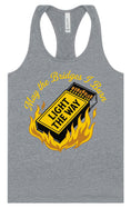 Load image into Gallery viewer, May the Bridges I Burn Light the Way Women's Racerback Tank
