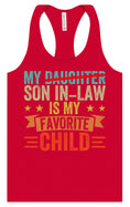Load image into Gallery viewer, Son in Law is My Favorite Women's Racerback Tank