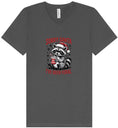 Load image into Gallery viewer, Sorry Santa I've Been Feral Unisex V-Neck Shirt