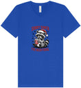 Load image into Gallery viewer, Sorry Santa I've Been Feral Unisex V-Neck Shirt