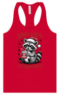 Load image into Gallery viewer, Sorry Santa I've Been Feral Women's Racerback Tank