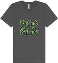 Load image into Gallery viewer, Pinches Get Stitches Unisex V-Neck Shirt
