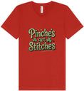 Load image into Gallery viewer, Pinches Get Stitches Unisex V-Neck Shirt