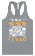 Load image into Gallery viewer, Photography Not Hoarding, It's Gear Women's Racerback Tank