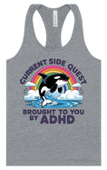 Load image into Gallery viewer, Side Quest Brought By ADHD Women's Racerback Tank