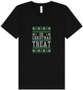 Load image into Gallery viewer, Sweater Style Oh Christmas Treat Unisex V-Neck Shirt