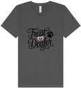 Load image into Gallery viewer, Treat Dealer Unisex V-Neck Shirt
