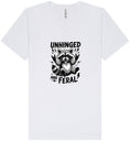 Load image into Gallery viewer, Unhinged and Feral Unisex V-Neck Shirt