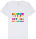 Load image into Gallery viewer, I Eat Crayons Unisex V-Neck Shirt