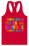 Load image into Gallery viewer, I Eat Crayons Women's Racerback Tank