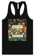 Load image into Gallery viewer, Grow Freely, Bloom Wildly Women's Racerback Tank