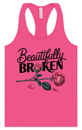 Load image into Gallery viewer, Beautifully Broken Women's Racerback Tank