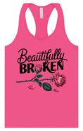Load image into Gallery viewer, Beautifully Broken Women's Racerback Tank