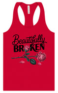 Load image into Gallery viewer, Beautifully Broken Women's Racerback Tank