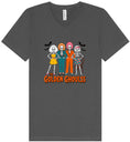 Load image into Gallery viewer, Golden Ghouls Unisex V-Neck Shirt