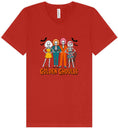 Load image into Gallery viewer, Golden Ghouls Unisex V-Neck Shirt