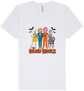 Load image into Gallery viewer, Golden Ghouls Unisex V-Neck Shirt