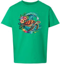 Load image into Gallery viewer, Sea Turtle in the Waves Children's Gildan Soft Shirt