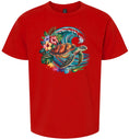 Load image into Gallery viewer, Sea Turtle in the Waves Children's Gildan Soft Shirt