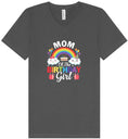 Load image into Gallery viewer, Mom of the Birthday Girl Unisex V-Neck Shirt