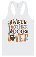 Load image into Gallery viewer, Wife, Mother, Dog Lover Women's Racerback Tank
