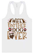 Load image into Gallery viewer, Wife, Mother, Dog Lover Women's Racerback Tank