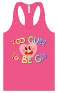 Load image into Gallery viewer, Too Cute to Be CIS Women's Racerback Tank